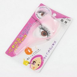 Eyelash Eyebrow Lash Curler Makeup Mascara Guard Pink(China (Mainland))