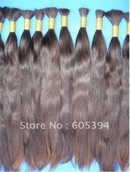 best quality /100% natural raw human hair bulk/braid/factory outlet best quality /100% natural raw human hair bulk/braid/factory outlet