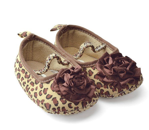 Leopard-Infant-shoes-Girl-baby-shoes-for-Mary-jane-shoes-Brown-size-12 ...