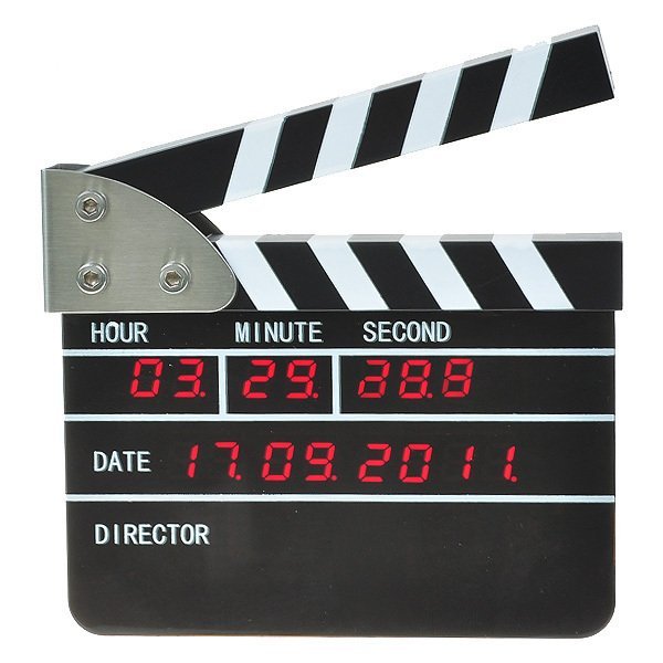 electronic clapper board