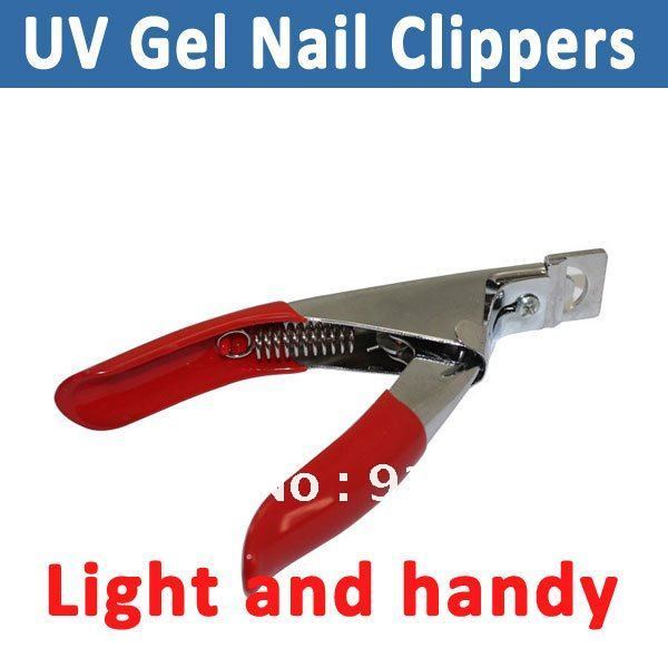 Free Shipping Acrylic Cutter Tips Manicure UV Gel Nail Clippers New