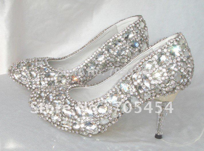 Bridal Crystal Shoes