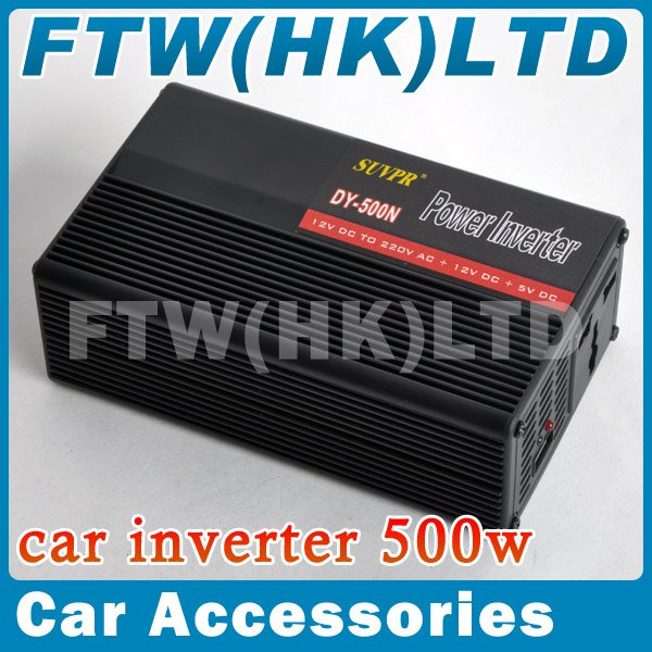 Купить автомобиля мощности инвертора адаптер suvpr dy-500n 500w 12v в ...