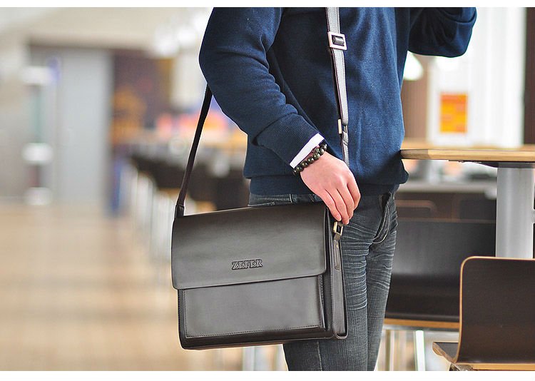 Whole New Arrival Fashion Soft Leather Briefcase Genuine New Arrival 2017 Fashion Men S Handbag Leather Computer Notebook Bag Shoulder Bags For Gentleman High Quality Business