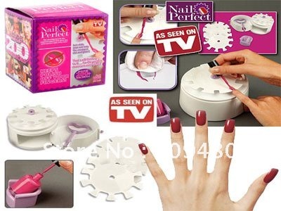 Nail Salon-Perfect As Seen On TV Nail Art Stamping Kit Nail Stencil Kit