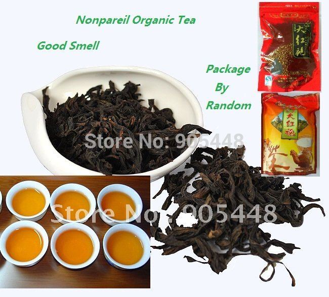 Nonpareil Organic Da Hong Pao Scarlet Big Red Tea Robe Oolong Tea 500g bag in gift