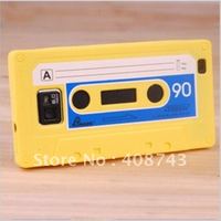 Factory promotional Silicone cassette tape case for Samsung i9300 Galaxy S3 Siii  multi-colors available