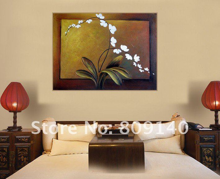 oil painting canvas Abstract Coffee Brown decoration Modern high ...