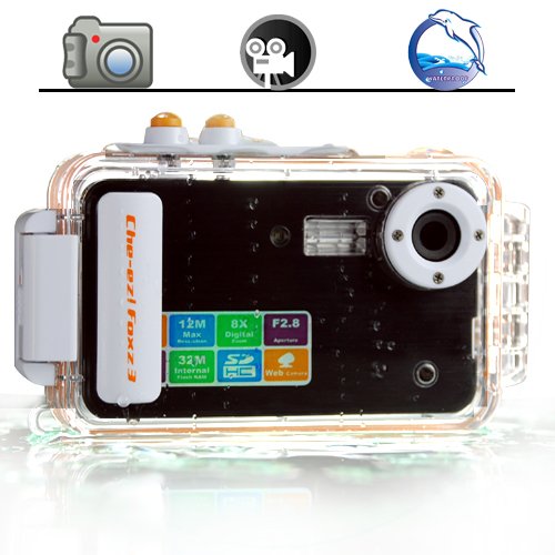 practical waterproof digital camera video camera maximum 30m diving camera