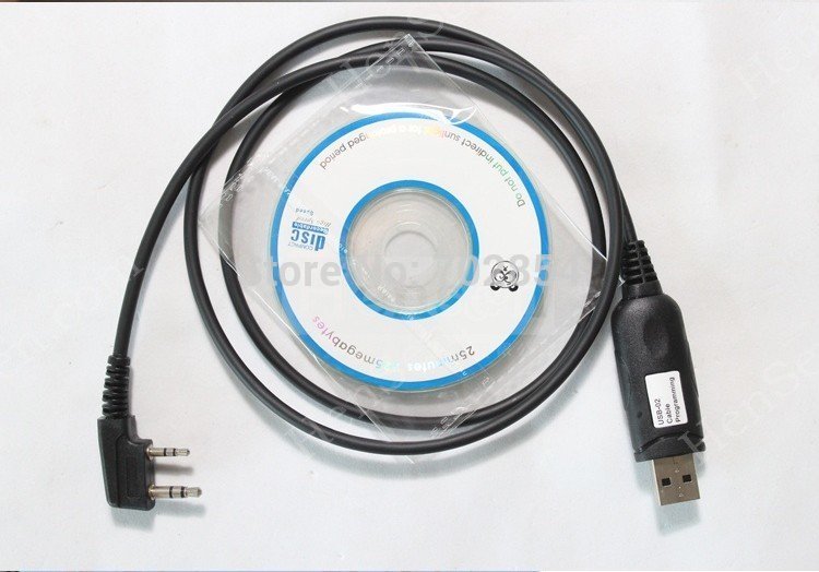 Free shipping USB programming cable for BAOFENG walkie talkie UV 5R UV 985 UV 3R Plus