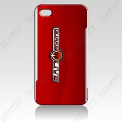 Hard plastic Cover Case For Iphone 4 4s IZC1029 quake Wholesale 10 pcs/lot Free Shipping to US(China (Mainland))