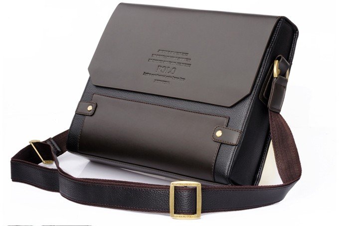 2015 New Style Men's Backpack PU Leather Student Casual School