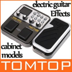 NUX MG-100 Electric Guitar Multi Effects Pedal Processor EFX AMP EQ Mixer I107 Free Shipping Wholesale(China (Mainland))
