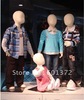 New! 1YEAR(about70cm)  flexible kids mannequin Unisex Child Toddler PU FOAM soft Mannequin+base(1~12years available)