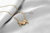 30%Off Wholesale Hot Sale Free Shipping Jewelry 18K Gold Plated Use Swa Crystal 18K GP Tinkerbell Fairy Pendant Necklace N165R2