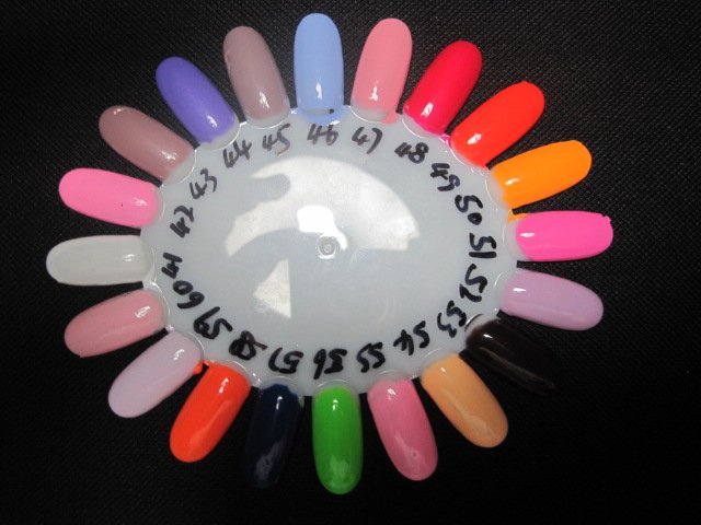 Can discharge gel Poland nails 4 pieces of art uv gel Poland base gel