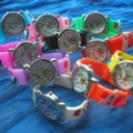 Wholesale Free Shipping 10pcs/lot Hello Kitty Watch,3D Cartoon children Watch jelly watch slap watch wristwatch  #101