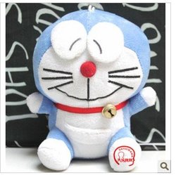 Machine cat Dora A Dream Doraemon cat doll(China (Mainland))