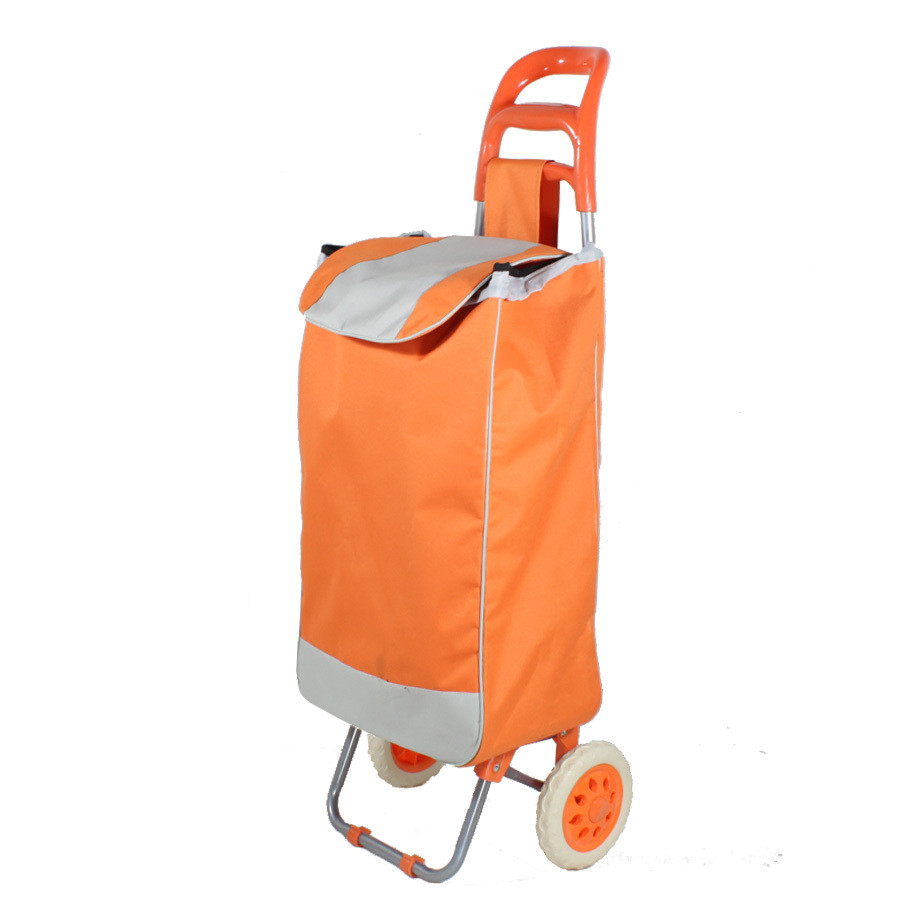 folding fabric cart with wheels