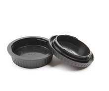 10pcs free shipping+ tracking number Rear Lens Cap / Cover+Camera Body Cap for CANON EOS