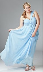 New plus size One Shoulder Chiffon Bridesmaid Dresses Prom Dress Evening Gowns(China (Mainland))