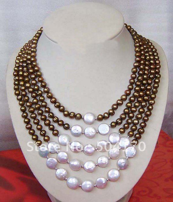 Bridesmaid Pearl Necklace