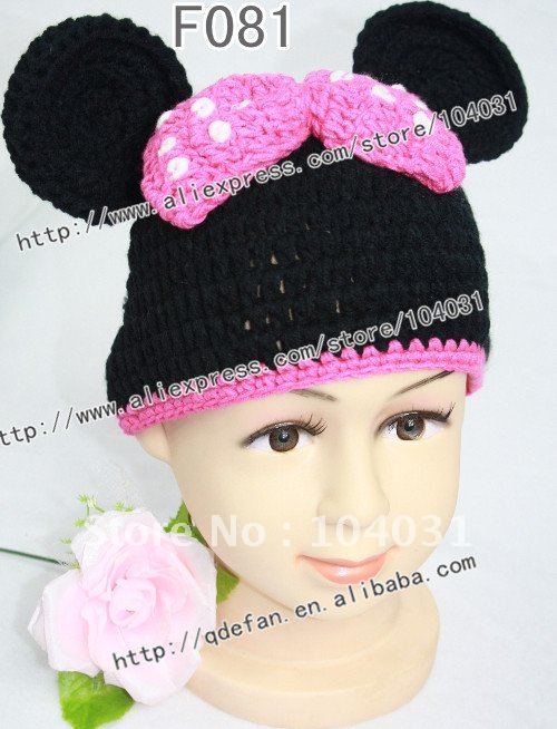 crochet bow hat