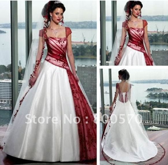 Red and ivory dress Red and ivory dress