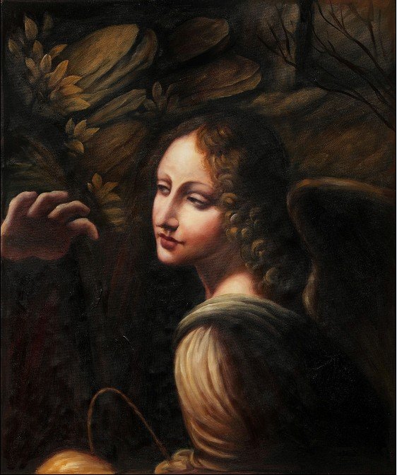 VIRGEN DE LAS ROCAS LEONARDO DA virgen de las rocas leonardo da: