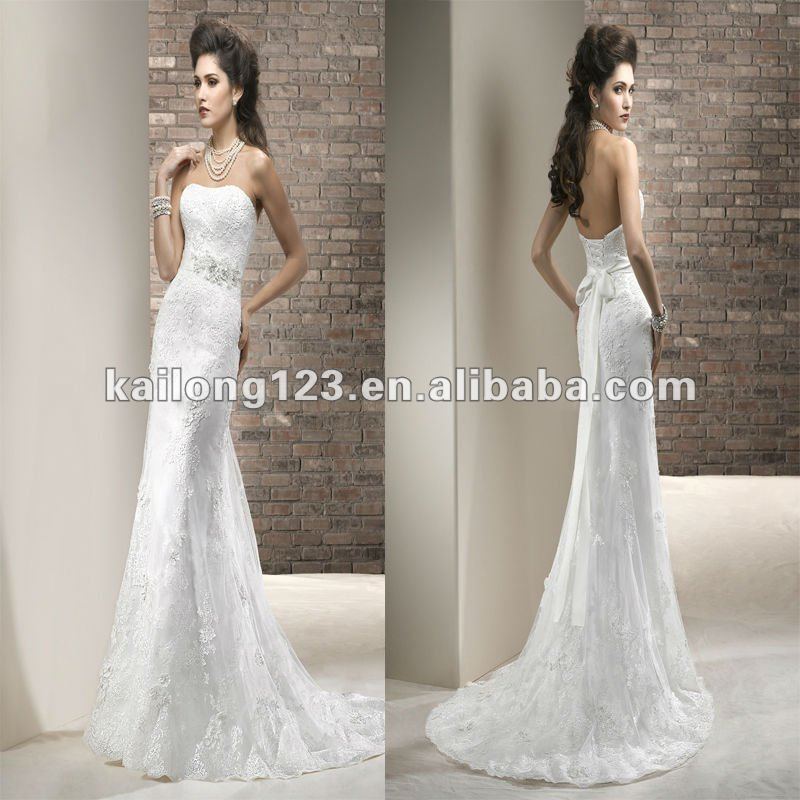 Corset style wedding dresses