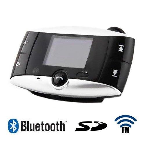 S5H Bluetooth Car Kit MP3 Player FM Transmitter SD MMC USB Handfree Phone Remote(China (Mainland))