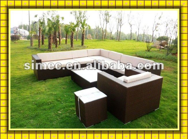 2013 hot sale cheap price wicker rattan outdoor furniture sofa set 