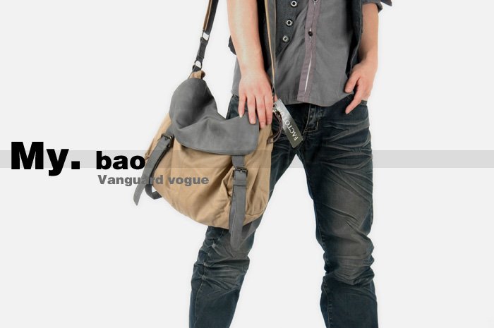Gerun High Grade Canvas Backpack / Shoulder Bag / Travel Bag ...