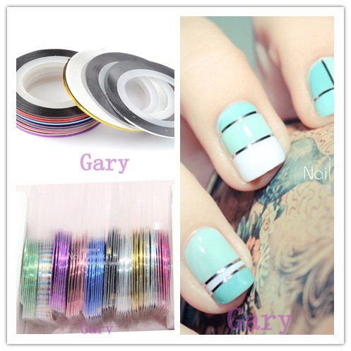 striping tape nail art gold thread yards decoration manicure wholesale