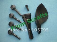 Ebony violin fitting