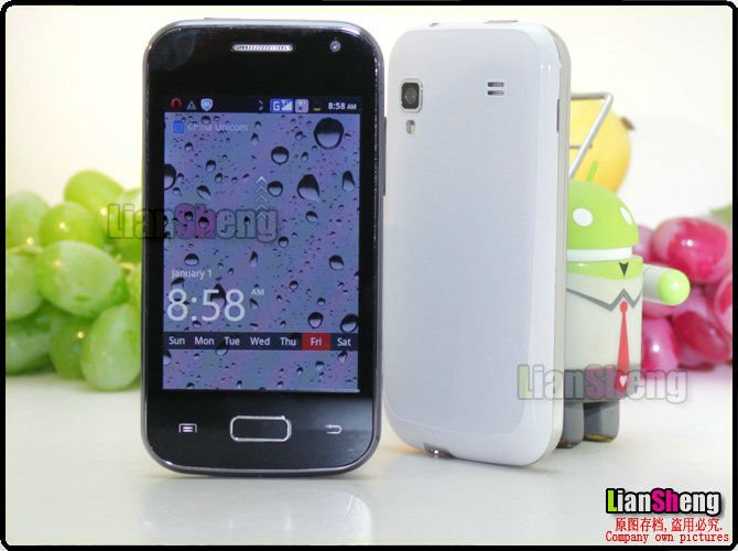 Самое дешевое S5830 MTK6515 3.5 сотовый телефон US$ 83.00 Wifi Android 2.3