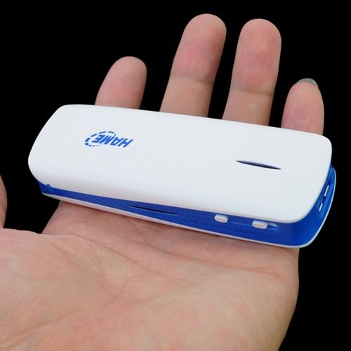Hame 3 in 1 MPR-A1 Mobile Power Charger 3G WIFI 3G Wireless Router - White+Blue