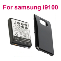 Free shipping 3500mAh For samsung Galaxy S2  I9100 extended battery, i9100 extended battery + cover,100pcs/lot