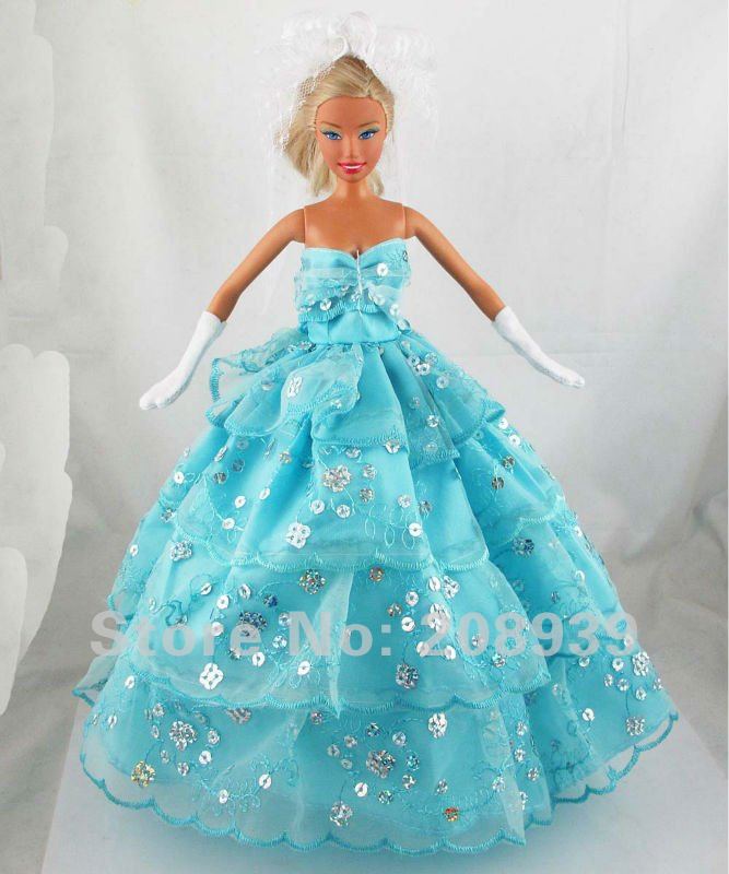 Barbie wedding dresses for dolls