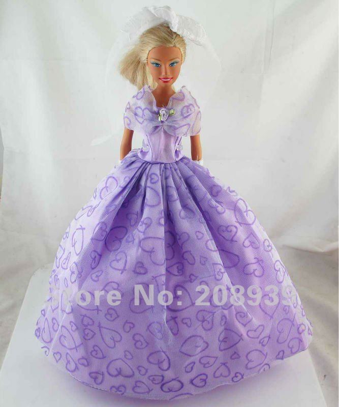 Barbie wedding dresses for dolls