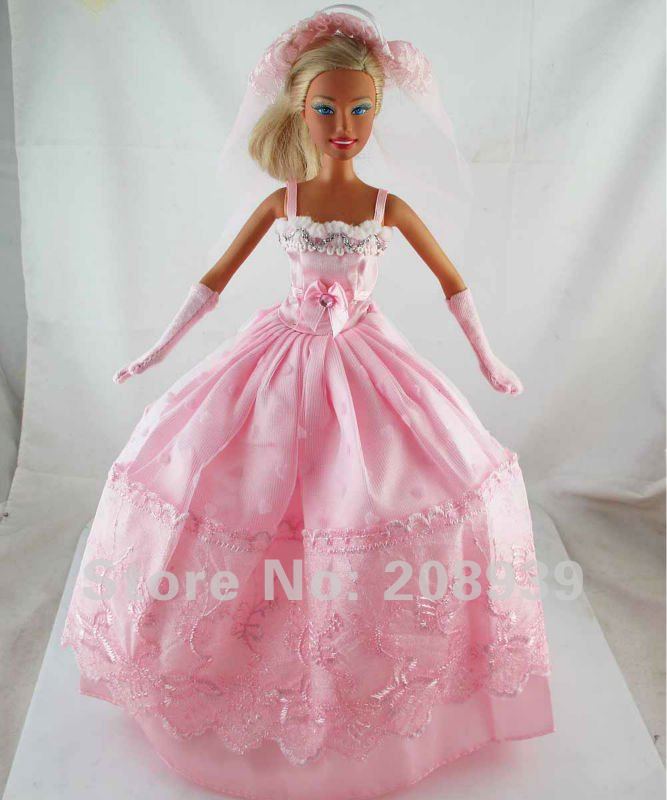 barbie wedding dresses for dolls