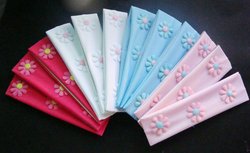 12pcs Headbands handmade Flower Sticker Print Nylon Stretch Headbands for children& Baby headwraps 1.7" x 6.3'' -Free Shipping(China (Mainland))