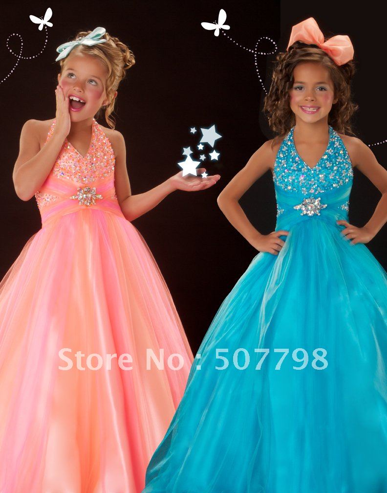 Formal pageant dresses for girls