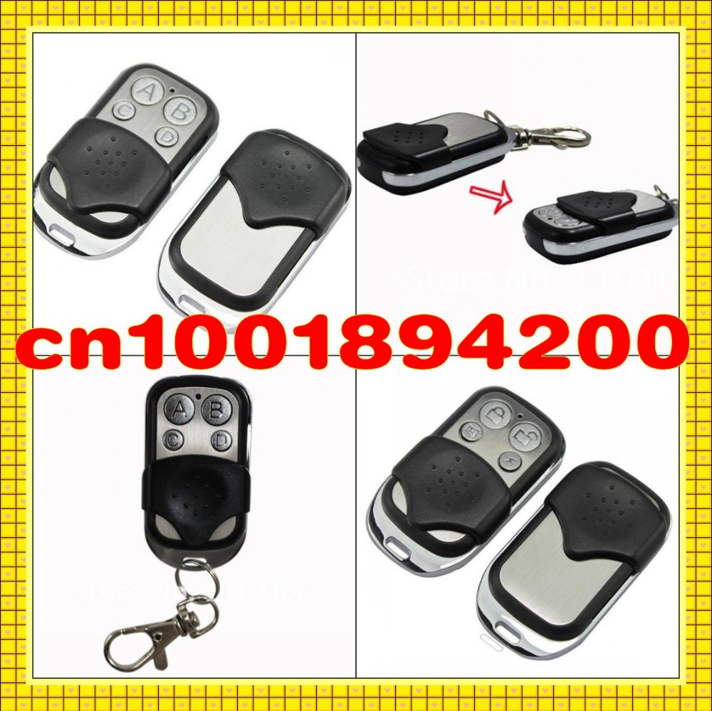 Wireless metallic remote control Transmitter for wireless alarm system security system 315 433 92MHZ 4 7M