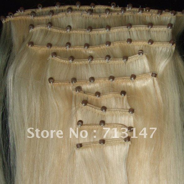 Human Hair Extensions Weft