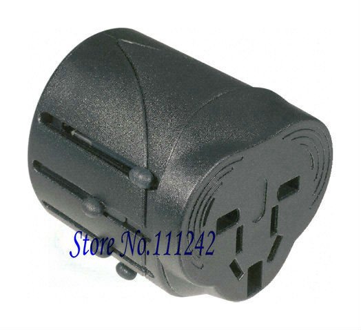 Free shipping Universal US EU AU UK Plug Adapter AC Power Brazil Italy Denmark Switzerland srael Socket plug Converter