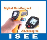 Digital Non-Contact Laser IR Thermometer -50 degree to 380 degree,freeshipping, dropshipping