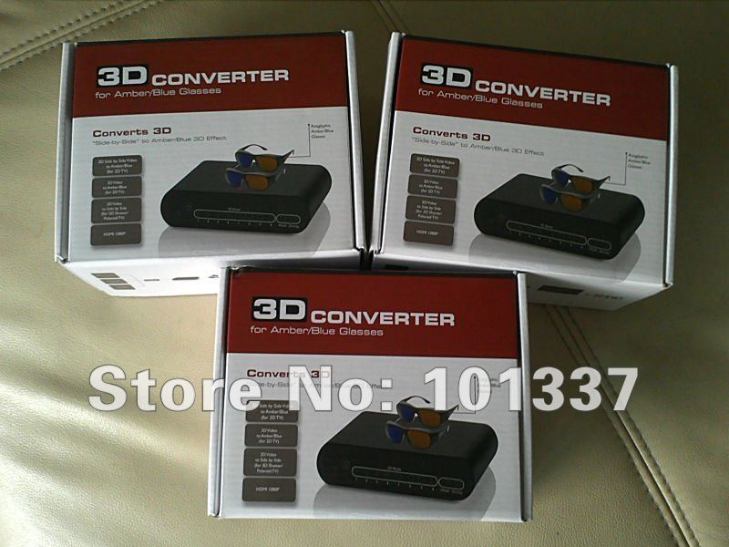 2D to 3D Conversion Signal Video Converter Box For TV Blue Ray DVD PS3 ...