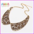free shipping Vintage Delicate Hollow Metal False Collar Necklace  #91564