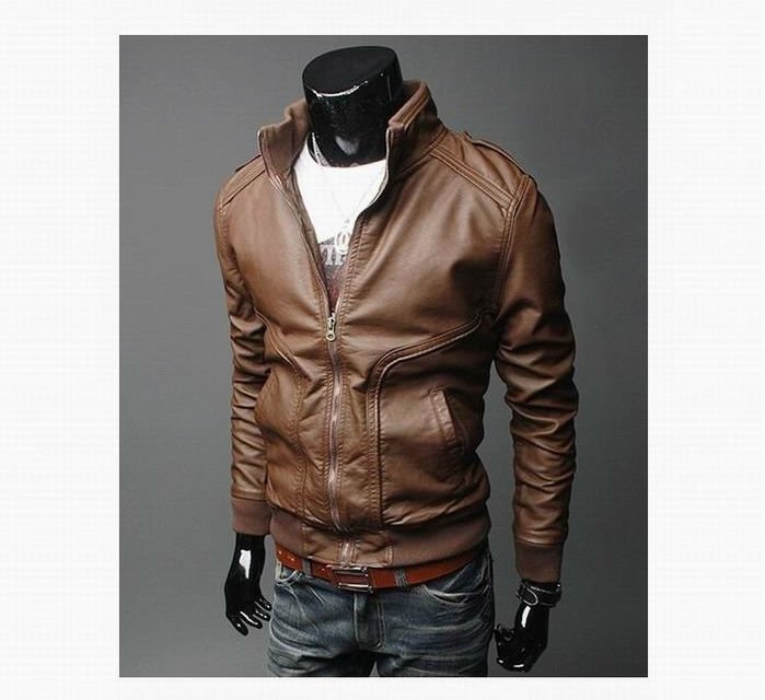 Warm Jackets For Girls: Men's Leather Jacket - Great Winter Wear